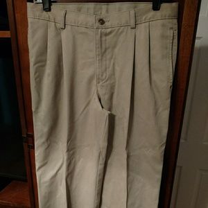 Chaps boy's pleated khakis - size 16 husky